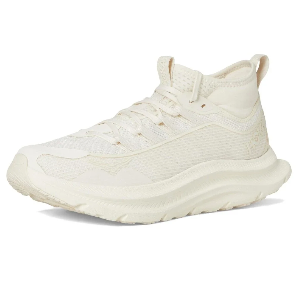 Hoka One One Kawana Mid 1169290-ABST Women's 7B Alabaster Training Shoes RHS8931